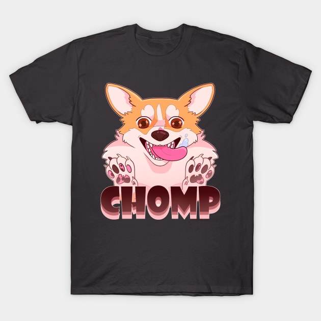 Corgi CHOMP T-Shirt by Twilidramon